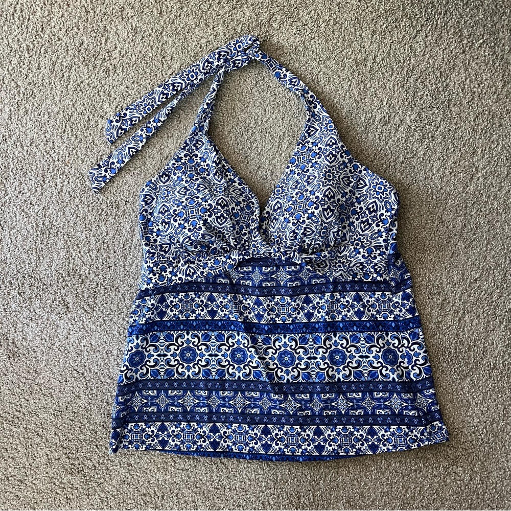 Lands End Tankini Top 16